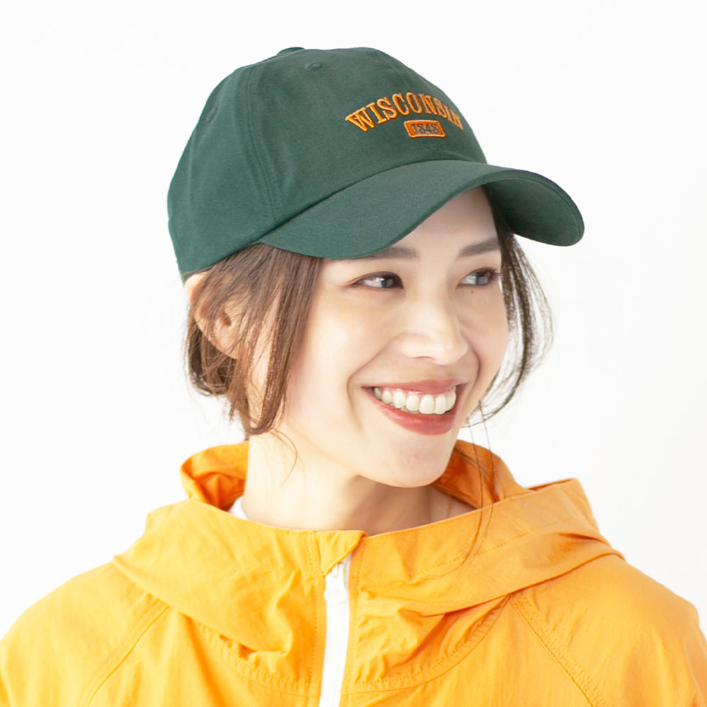 ツイルカレッジ刺繍キャップ