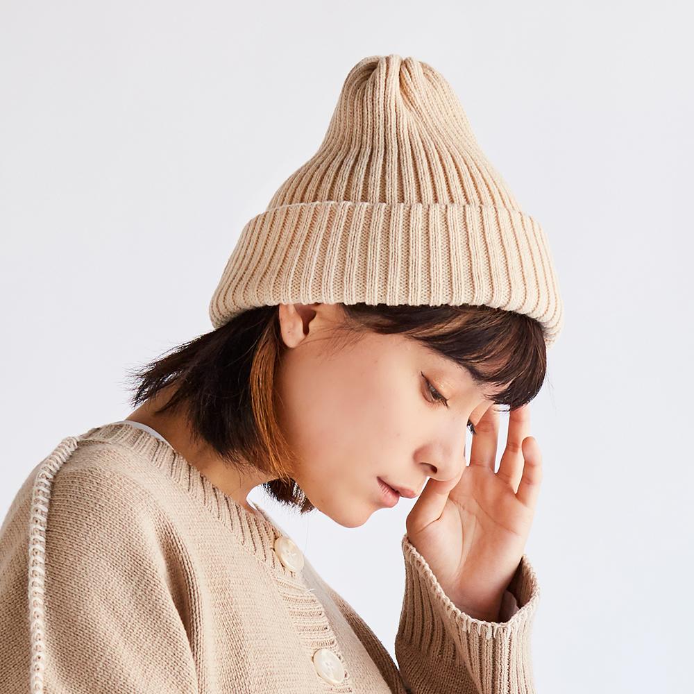 2重シンプルニットワッチ