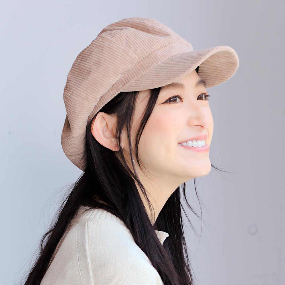 コーデュロイキャスケット