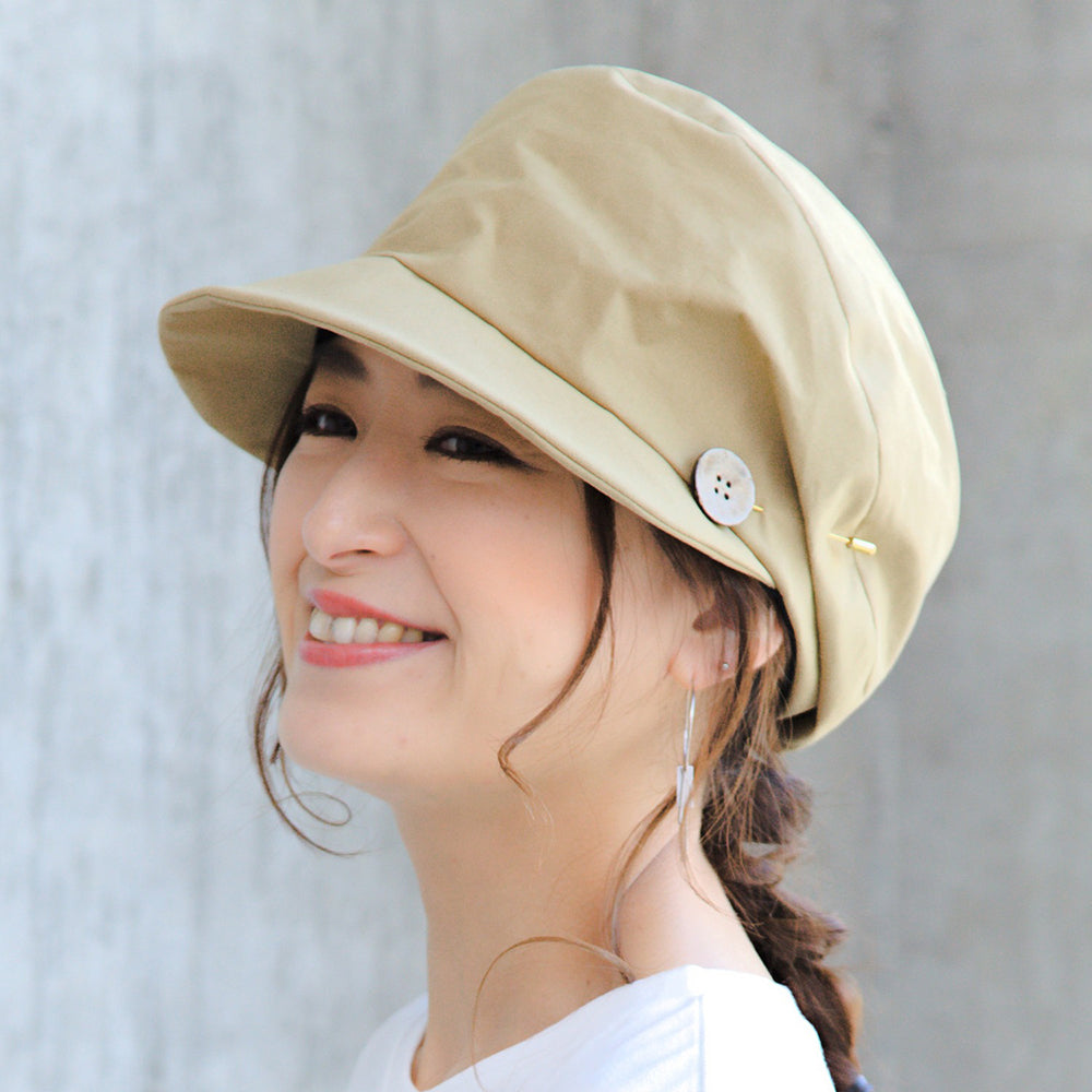 コットンエスカルゴキャスケット