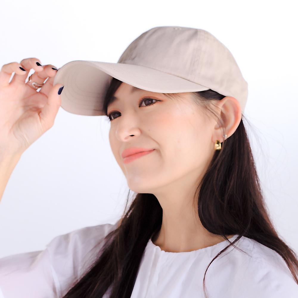 ツバ長ツイルキャップ