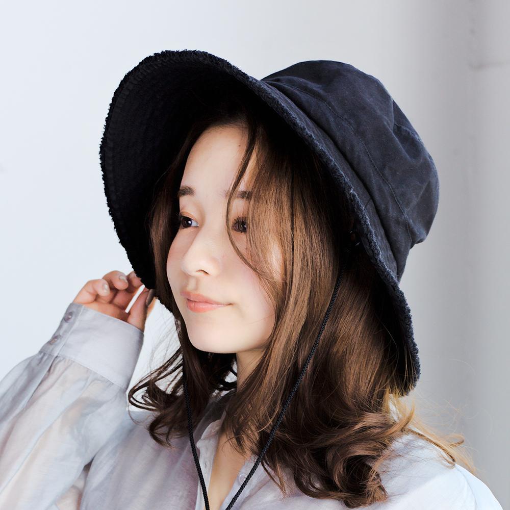 フリンジ紐付きウォッシュハット