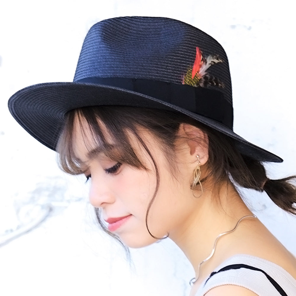 PPブレードフェザー付き中折中ツバ