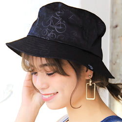 自転車プリント撥水バケット