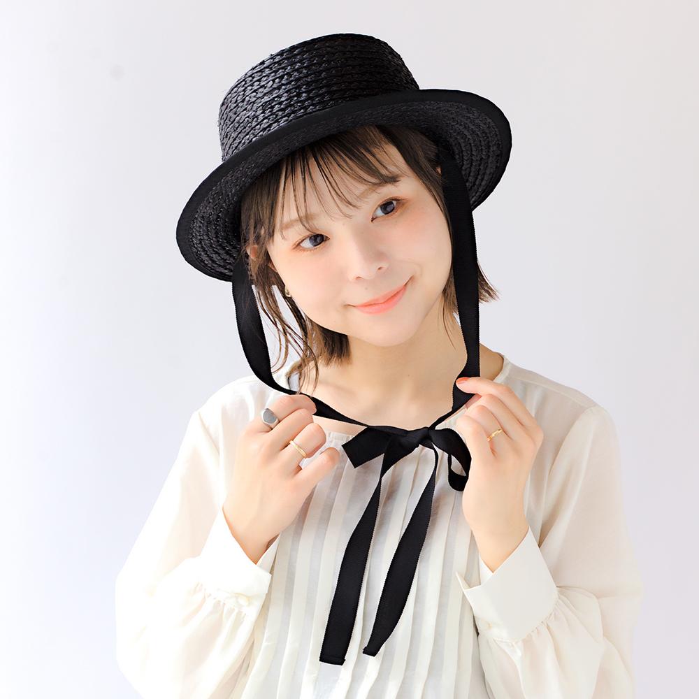 ラフィアブレード紐付きカンカン