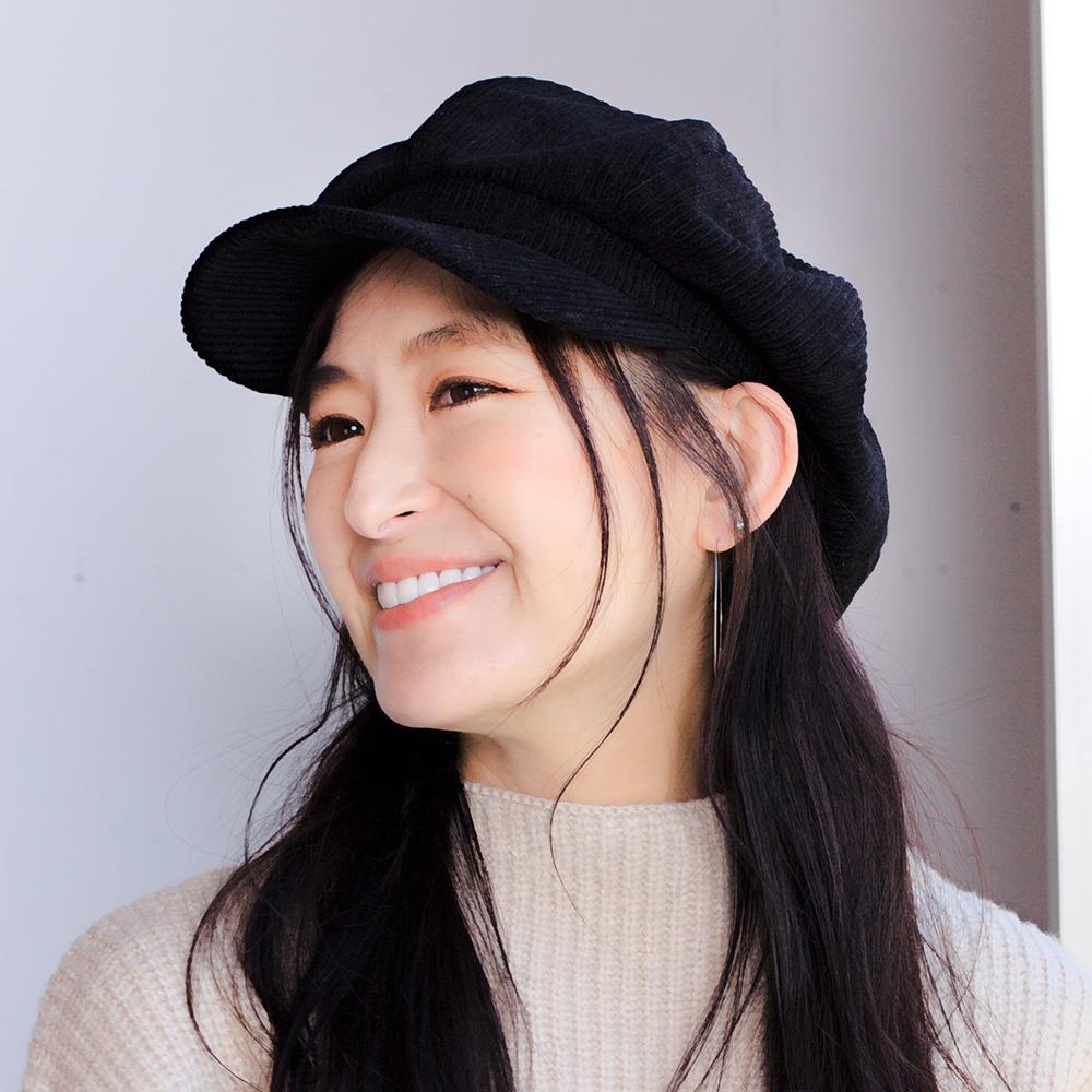 コーデュロイキャスケット