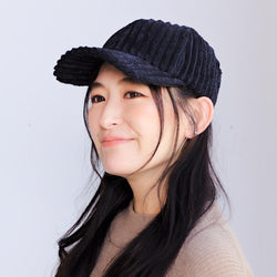 太コーデュロイキャップ