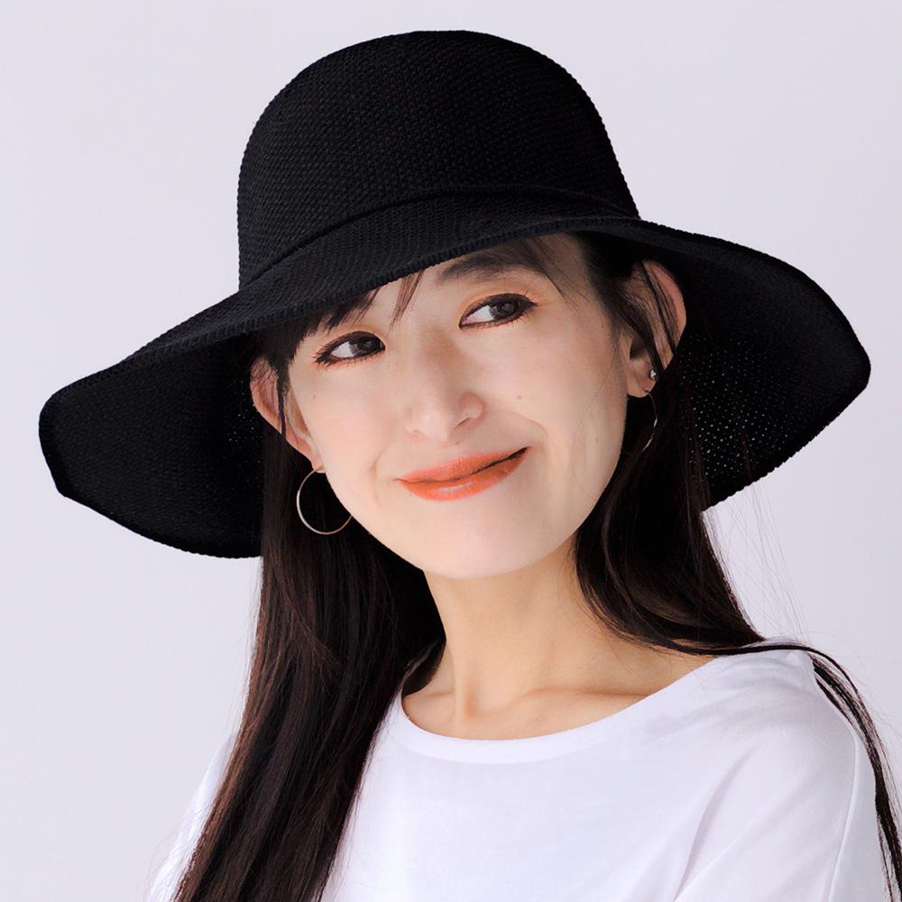 綿サーモ広つばハット