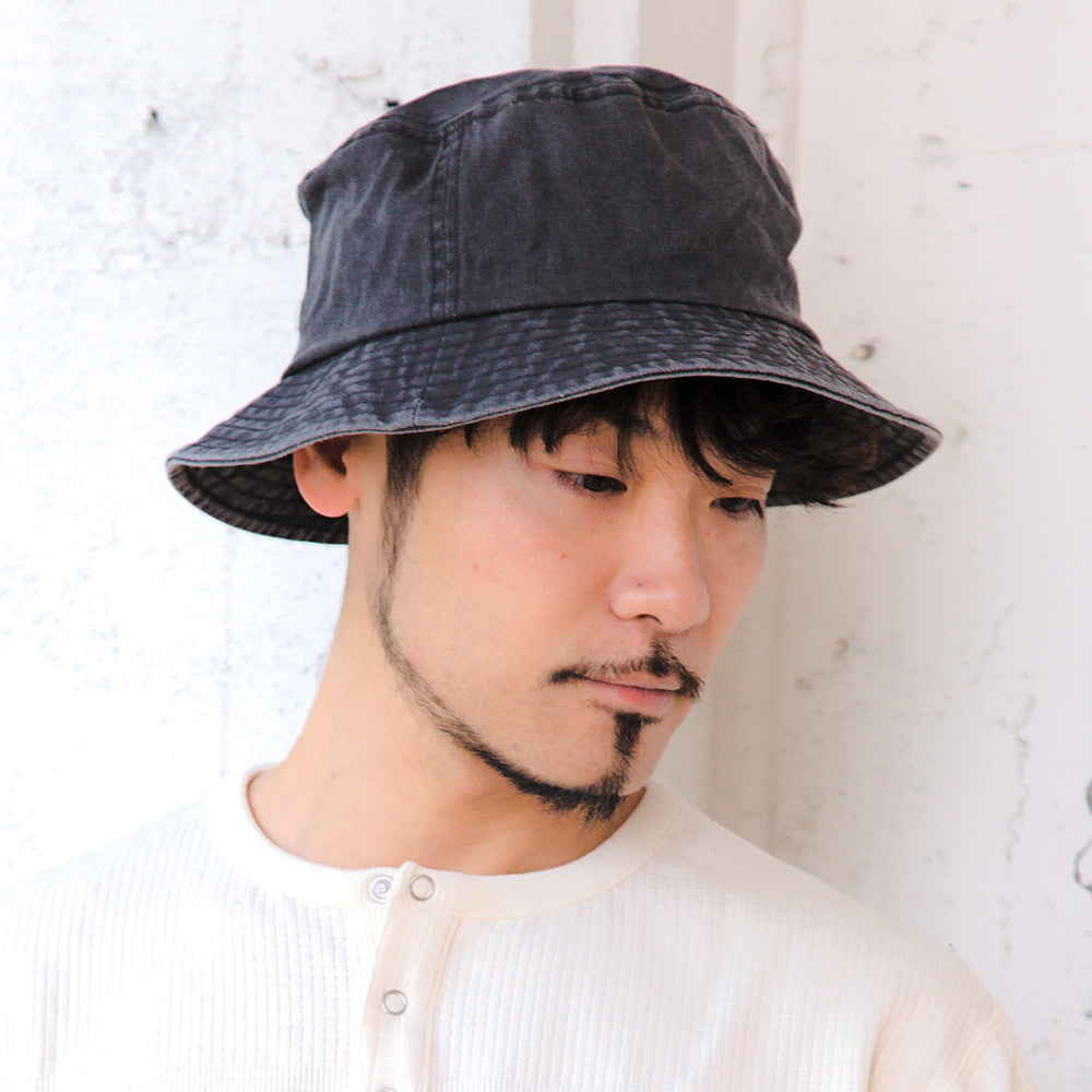 ウオッシュバケットハット