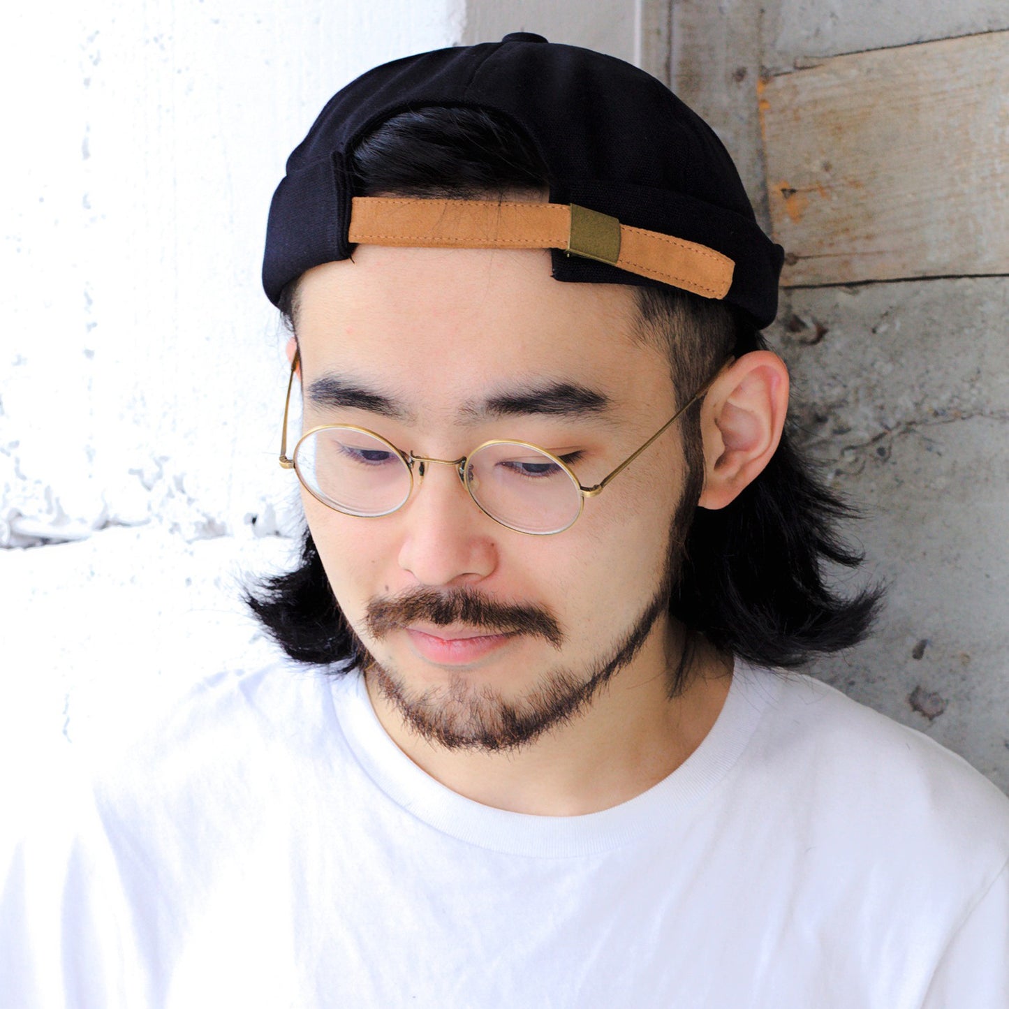 デニム生地フィッシャーマン