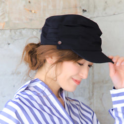 折返しボタン留めマリンキャス