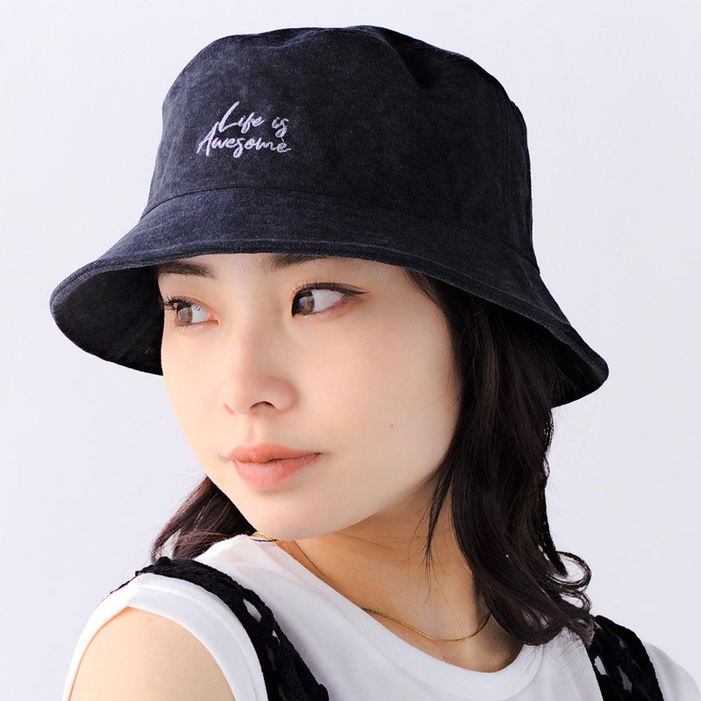 キャンパス刺繍バケハ