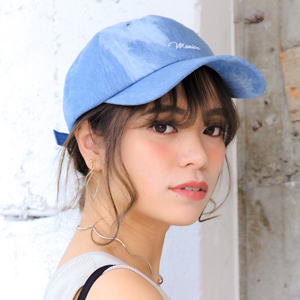 monicaインディゴキャップ