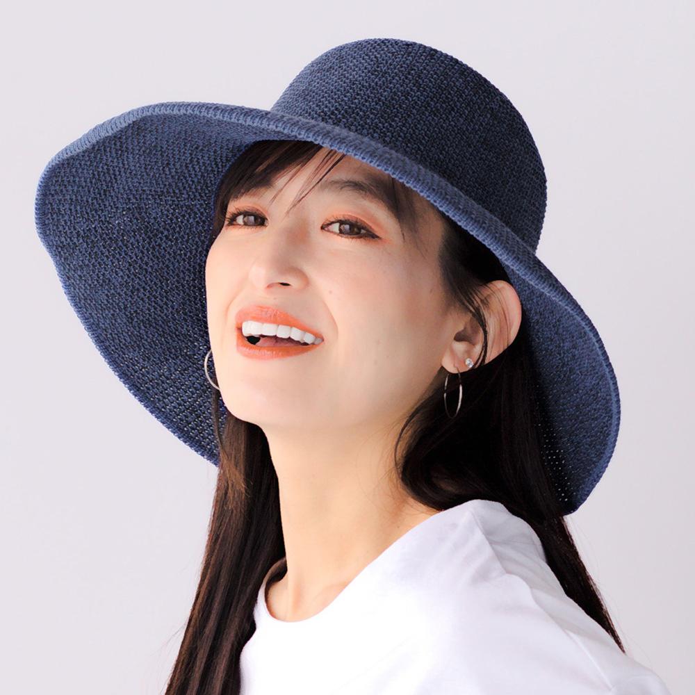 綿サーモ広つばハット