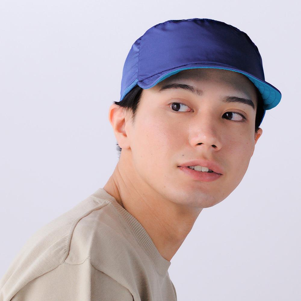 撥水配色ワークキャップ