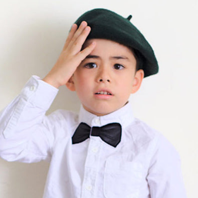 多色展開シンプルフェルトベレー