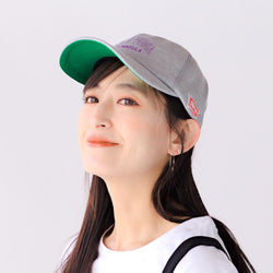 スウェットカレッジロゴ5パネルキャップ