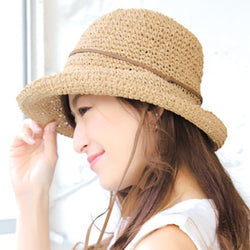 ペーパー細編みアドベンチャーハット