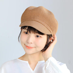 綿麻ポコポコキャスケット