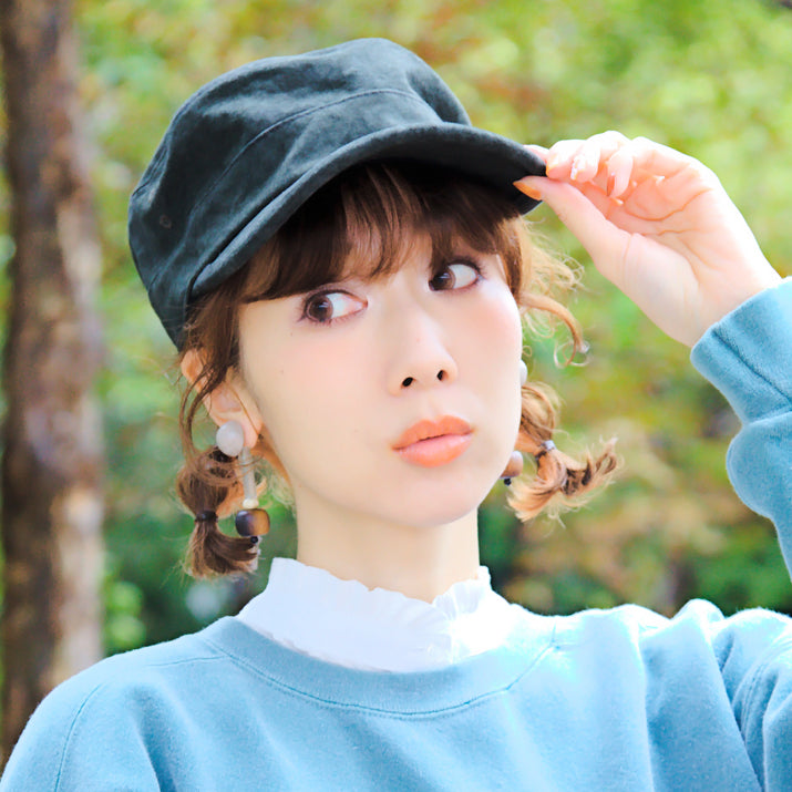 帆布キャンバスワークキャップ