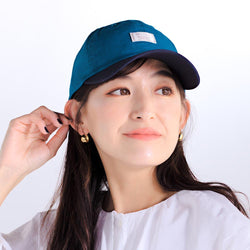 ツイルタグ付きツートンキャップ