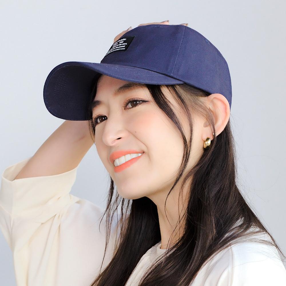 フロントタグツイルキャップ