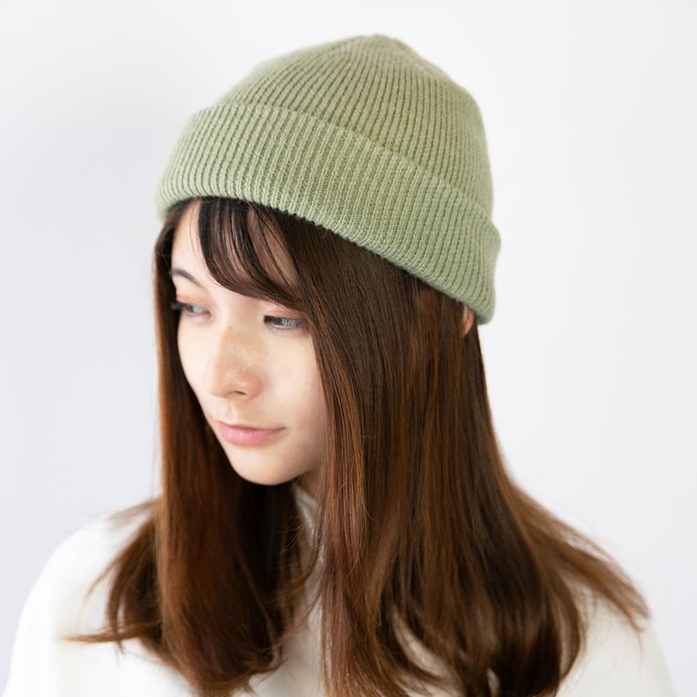 折返シンプルニットショートワッチ