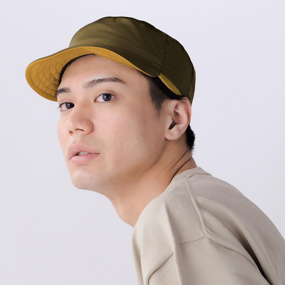撥水配色ワークキャップ