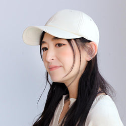 フェイクレザーキャップ