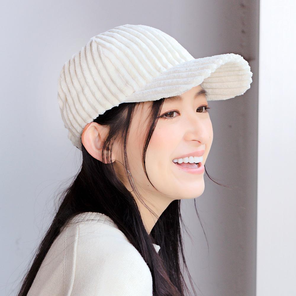 太コーデュロイキャップ