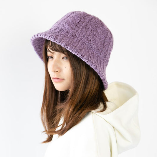 ケーブルニットサーモクロッシェ