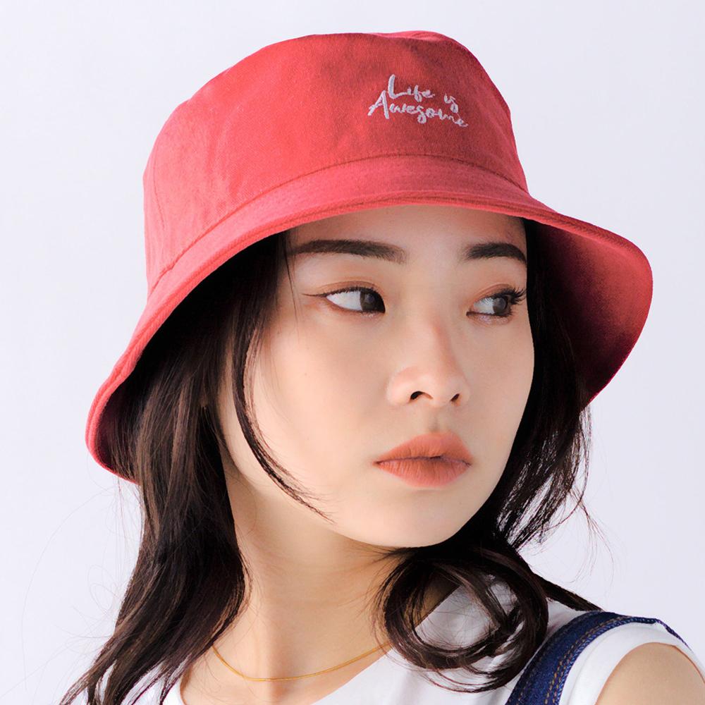 キャンパス刺繍バケハ