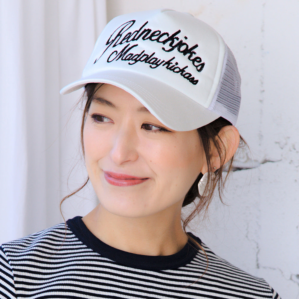 STITCHEMBSOLIDメッシュキャップ