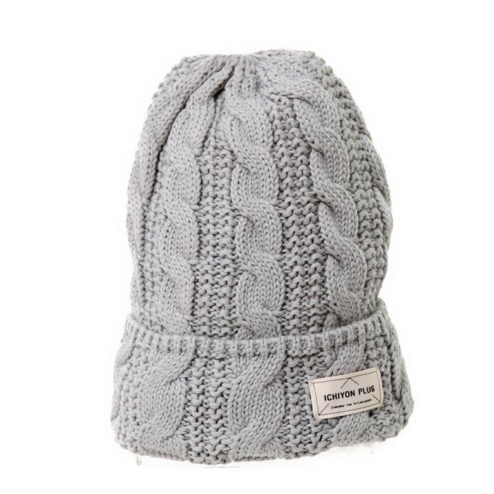 14タグケーブル編み綿糸ニット