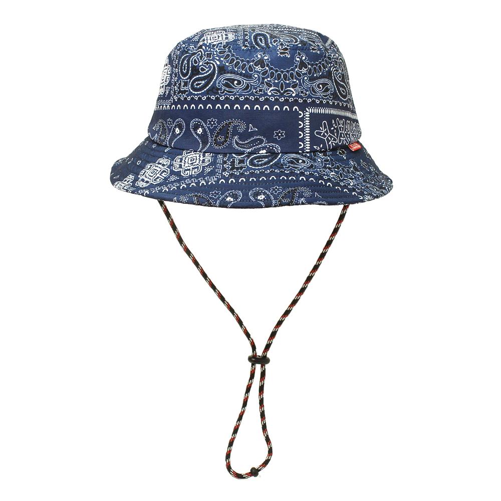 撥水ペイズリーバケットハット