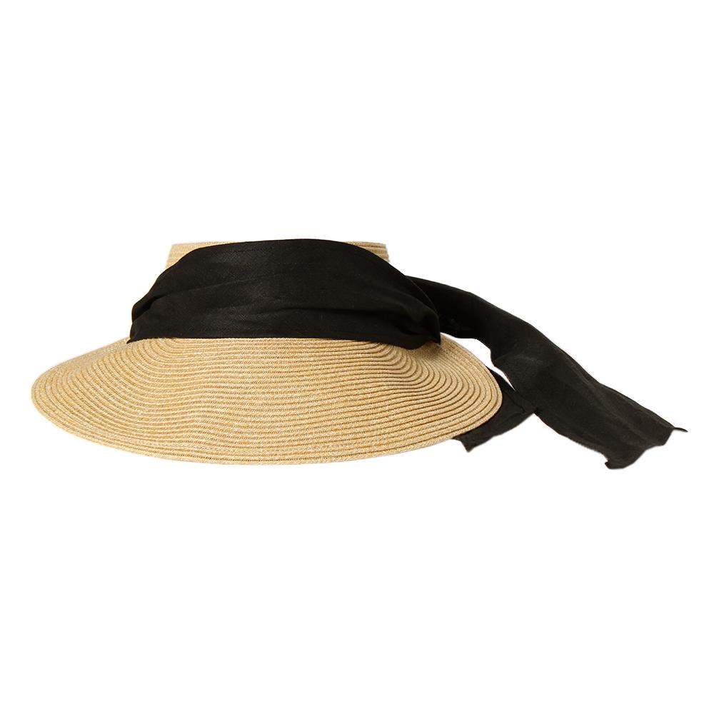 Pブレードリボン付きサンバイザー