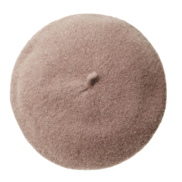 多色展開シンプルフェルトベレー