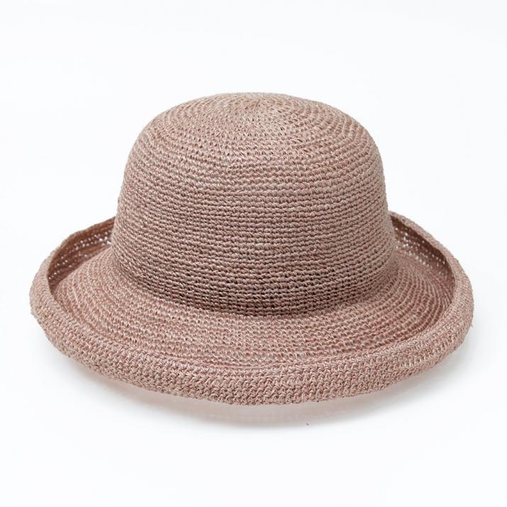 麻サーモ糸のつば広