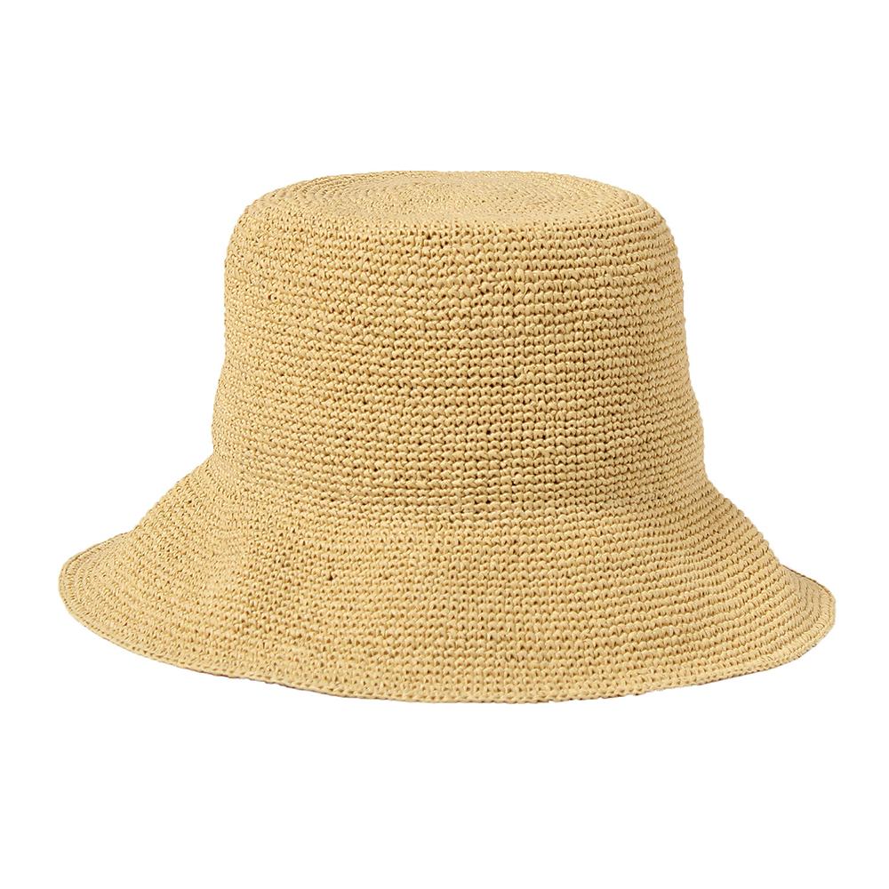 ペーパー細編みバケット