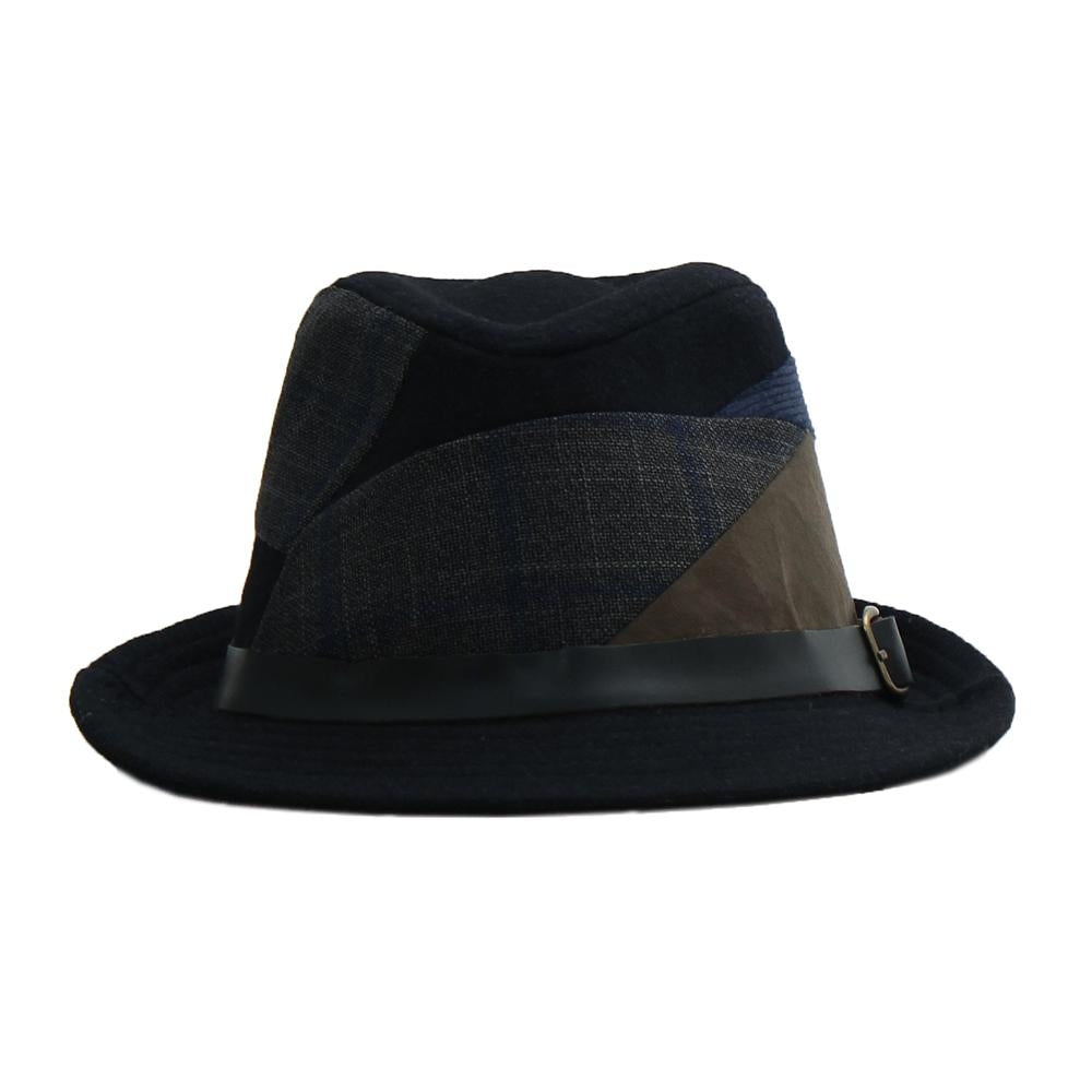 スエード掛け合わせ中折