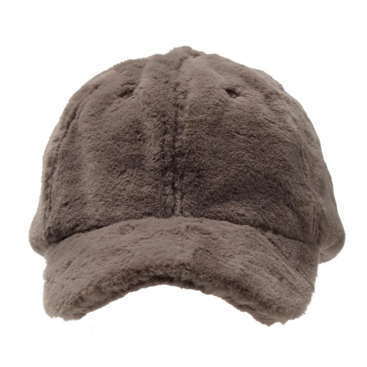 フェイクラビットファーキャップ