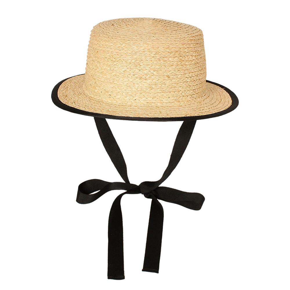 ラフィアブレード紐付きカンカン