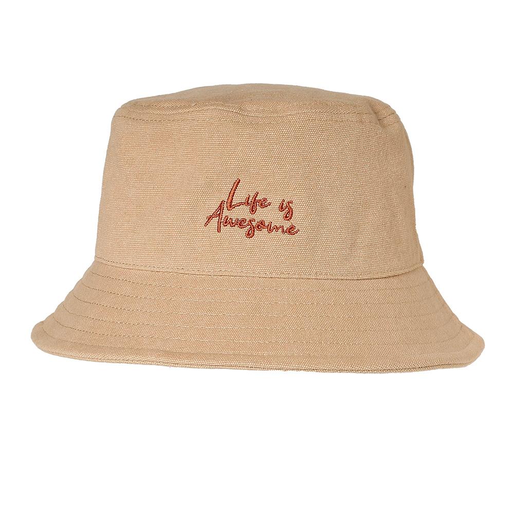 キャンパス刺繍バケハ