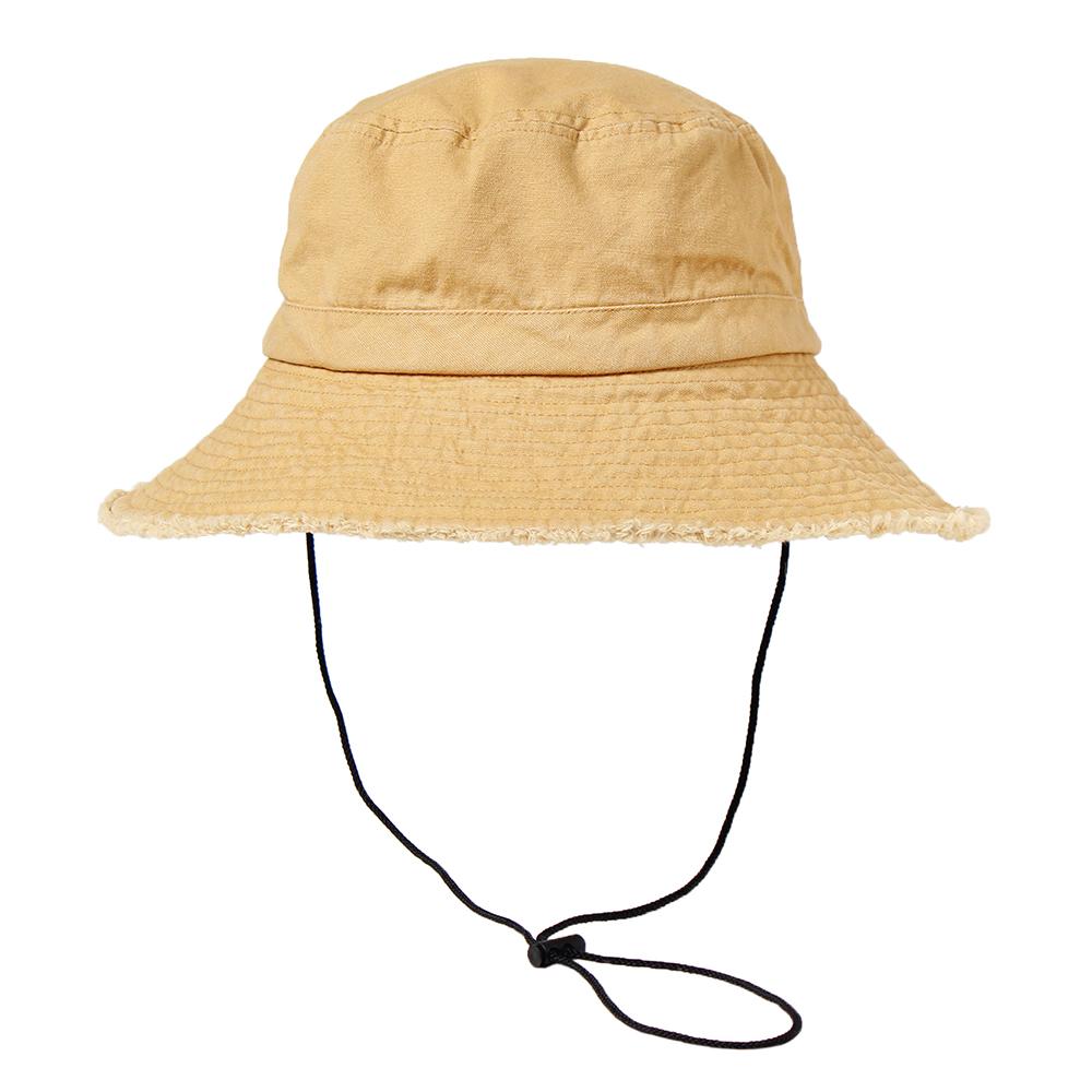 フリンジ紐付きウォッシュハット