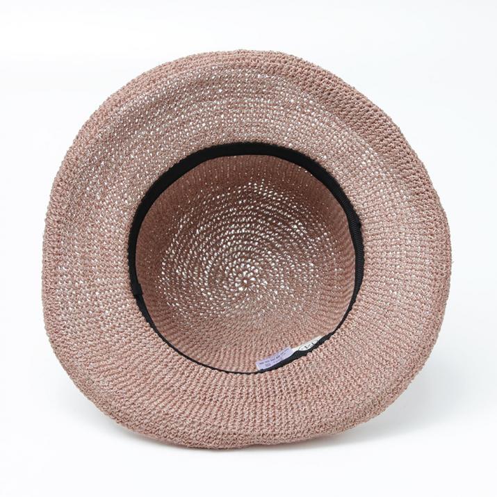 麻サーモ糸のつば広