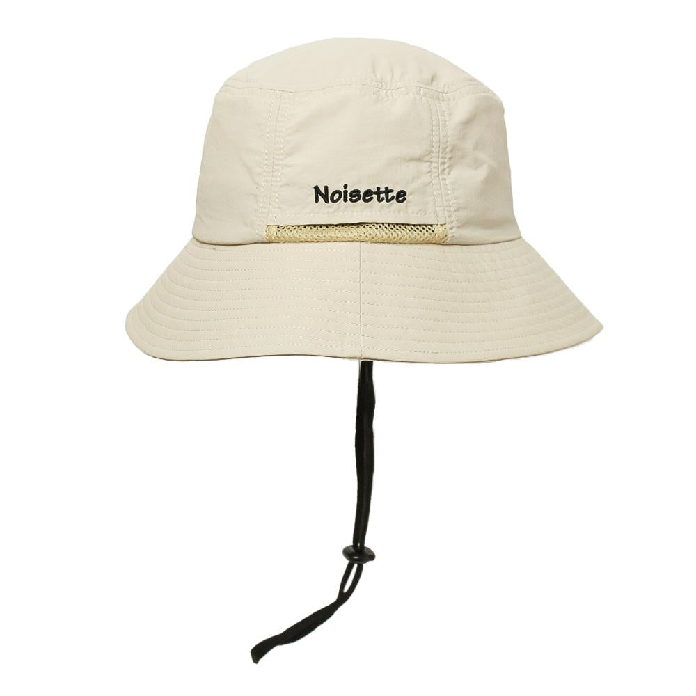 あご紐付き撥水サファリハット