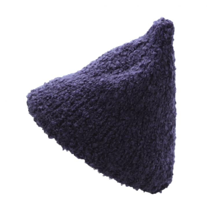 ブークレ糸ドングリ帽