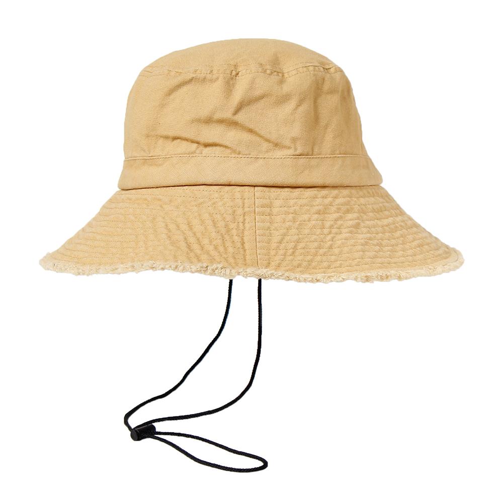 フリンジ紐付きウォッシュハット