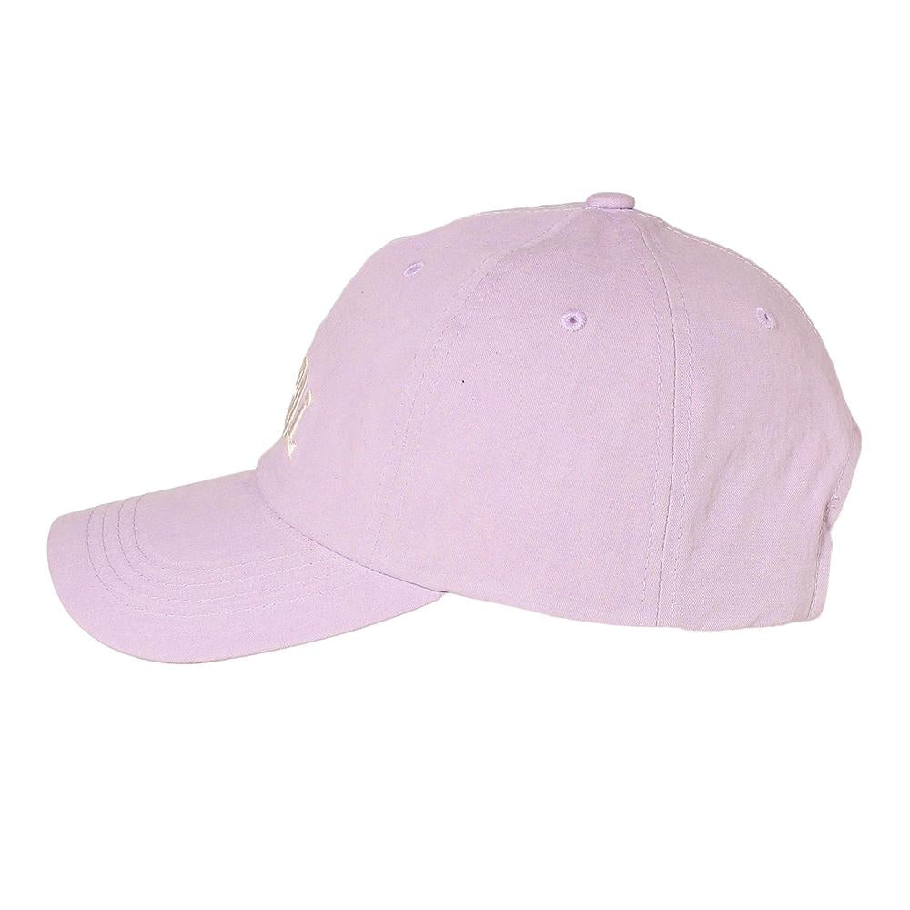 コットンNATURAL刺繍キャップ