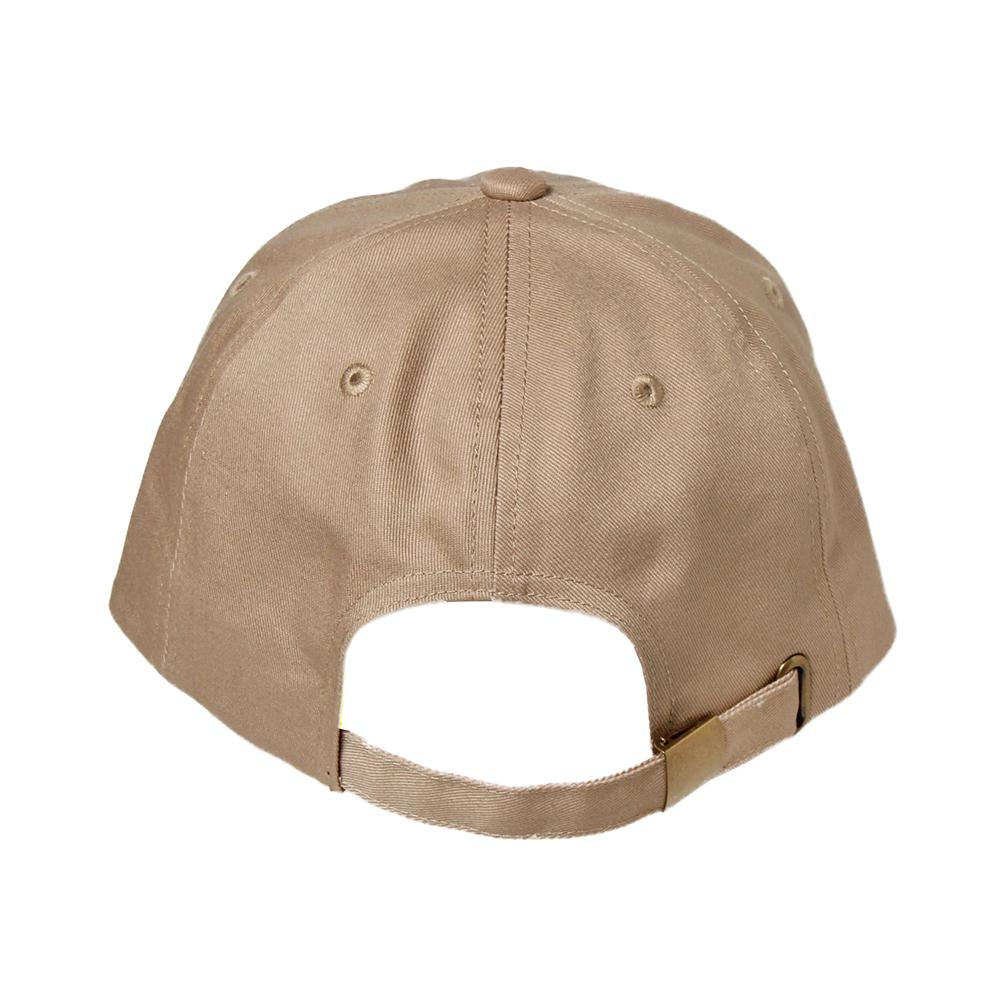 イニシャル刺繍ローキャップ